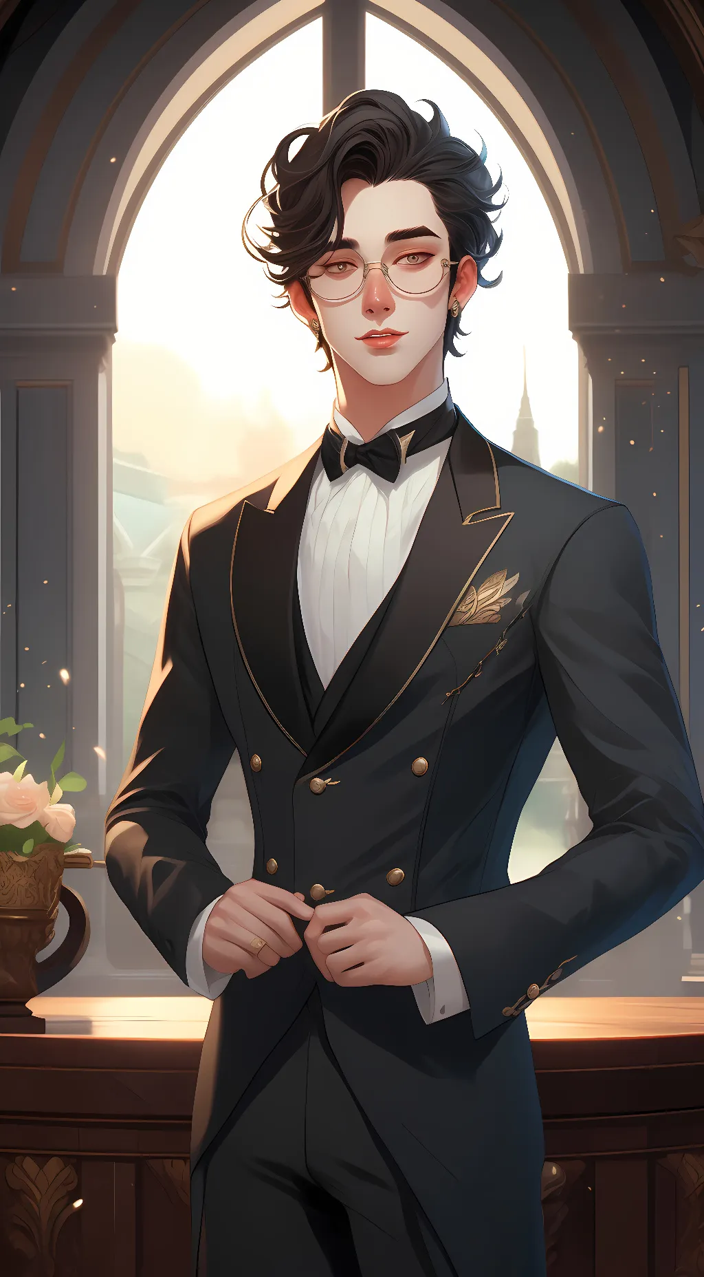 ai character: Gavin Russell background