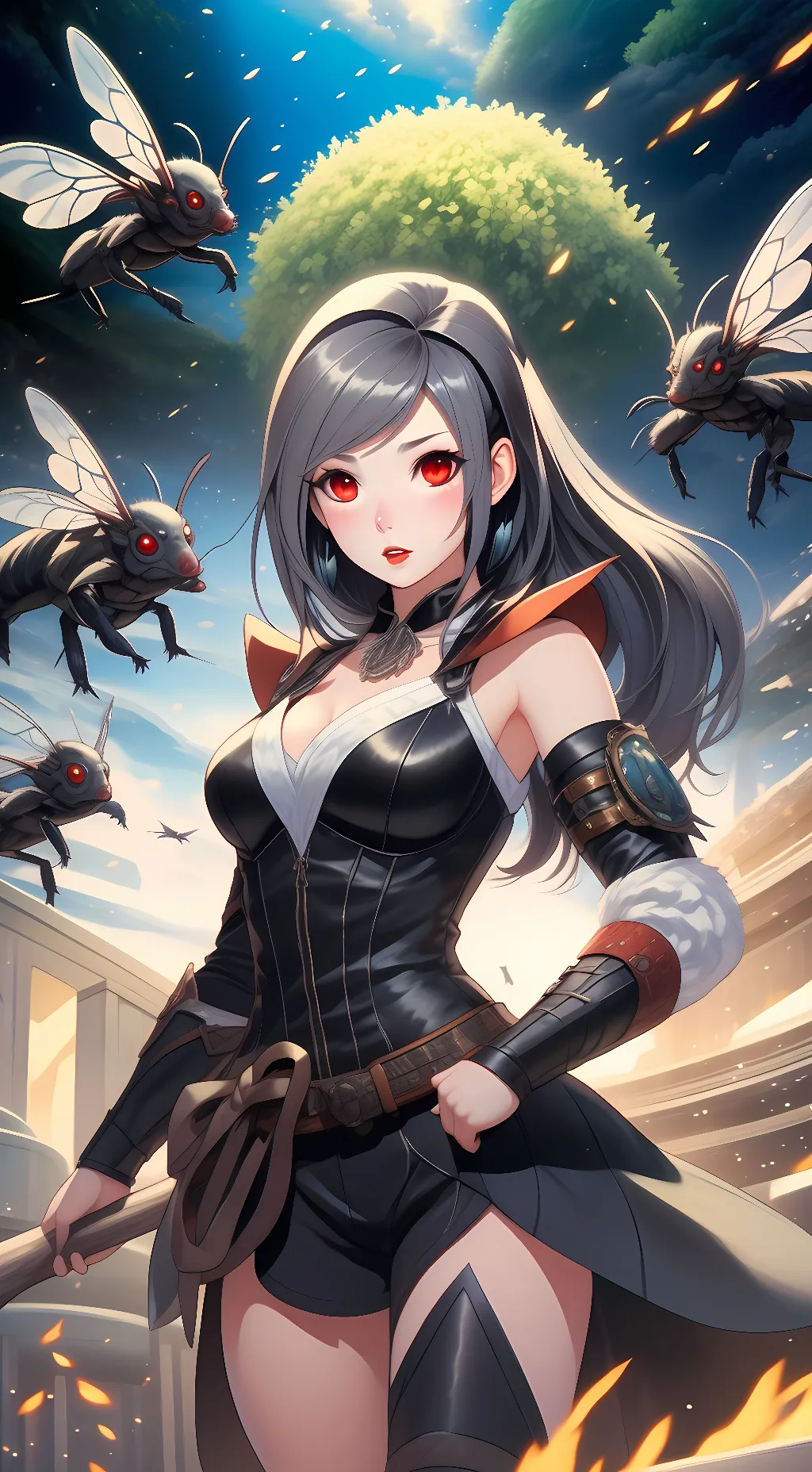 ai character: Faye Bliss background