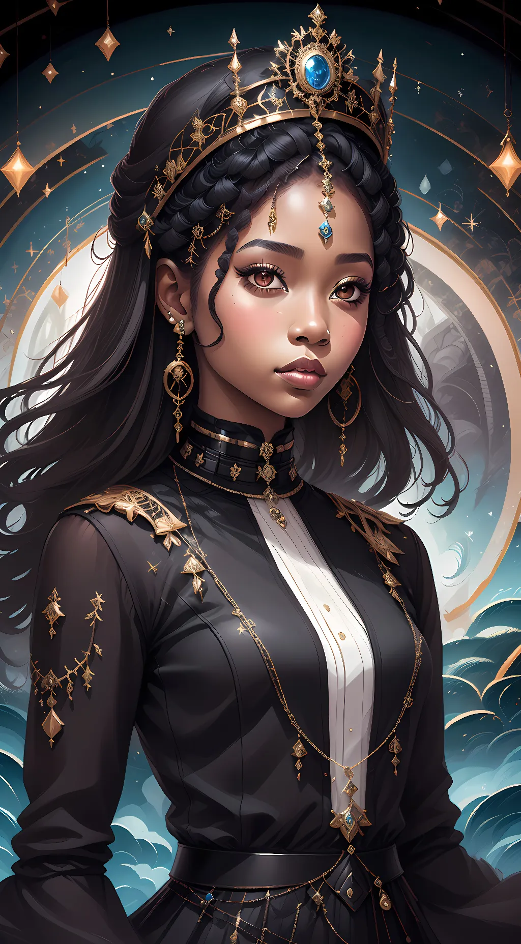 ai character: Aria background