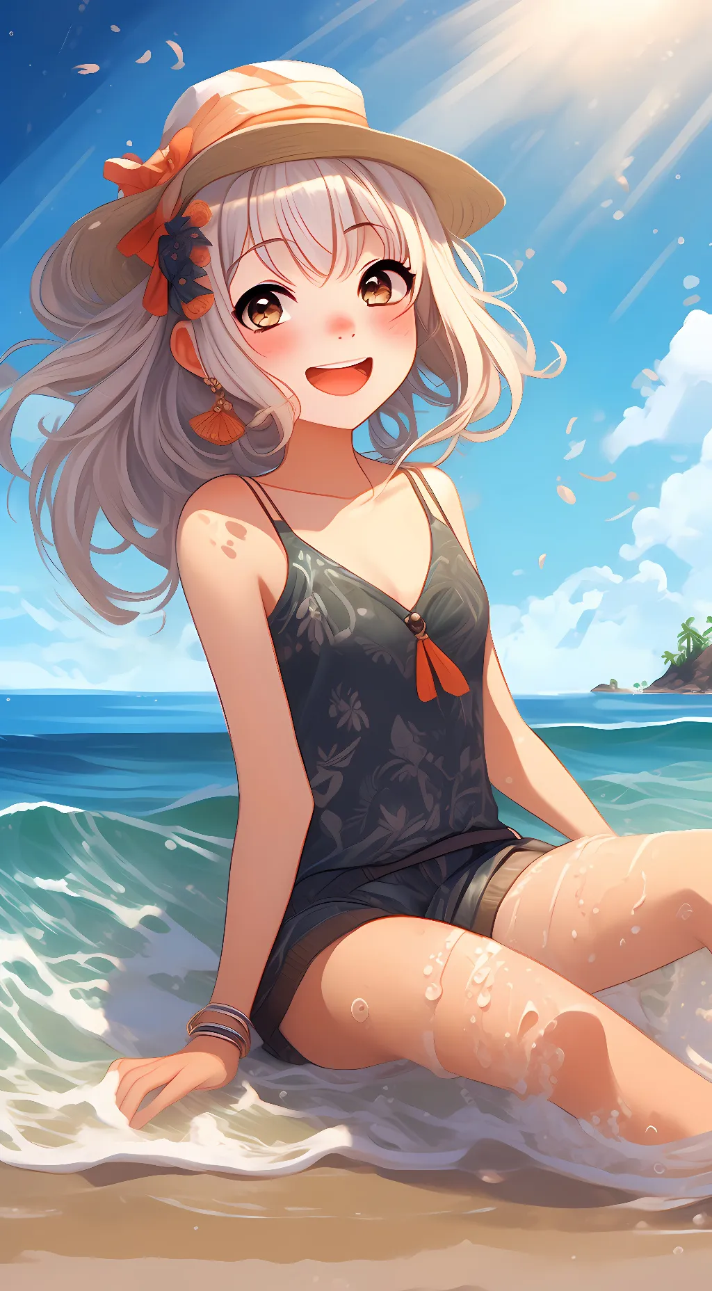 ai character: Star background