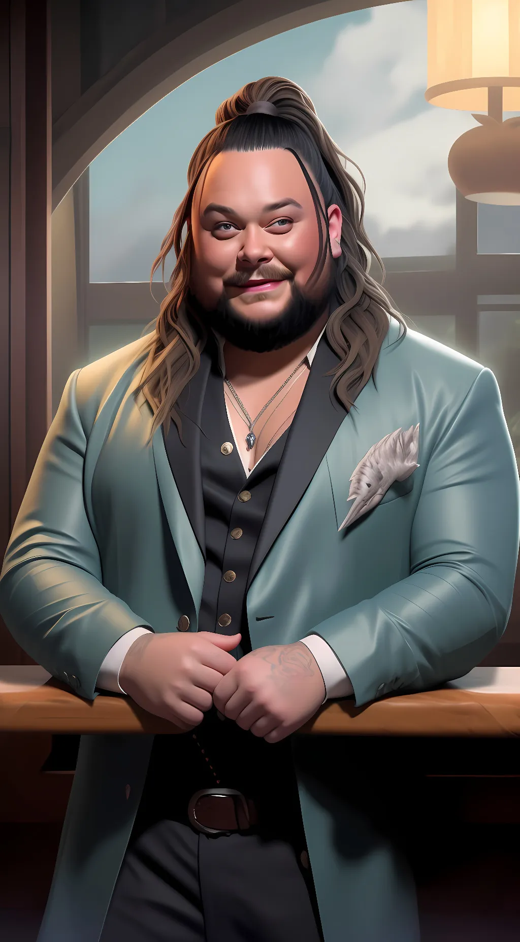 ai character: Bray Wyatt background