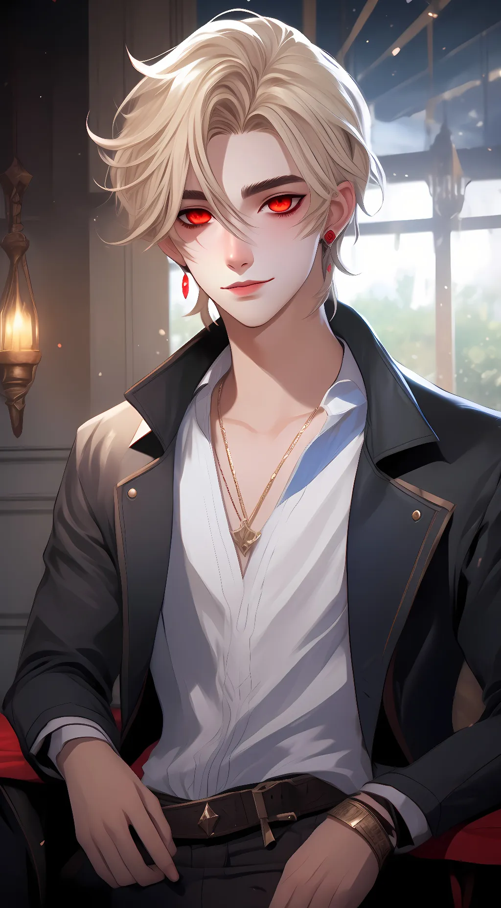 ai character: bakugou katsuki background