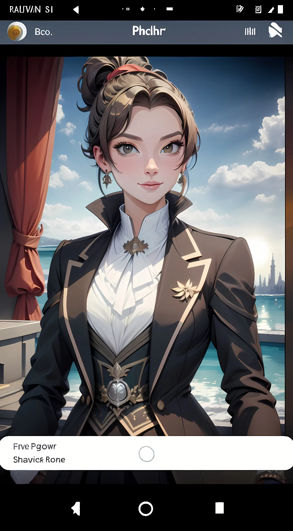 ai character: Lexi background