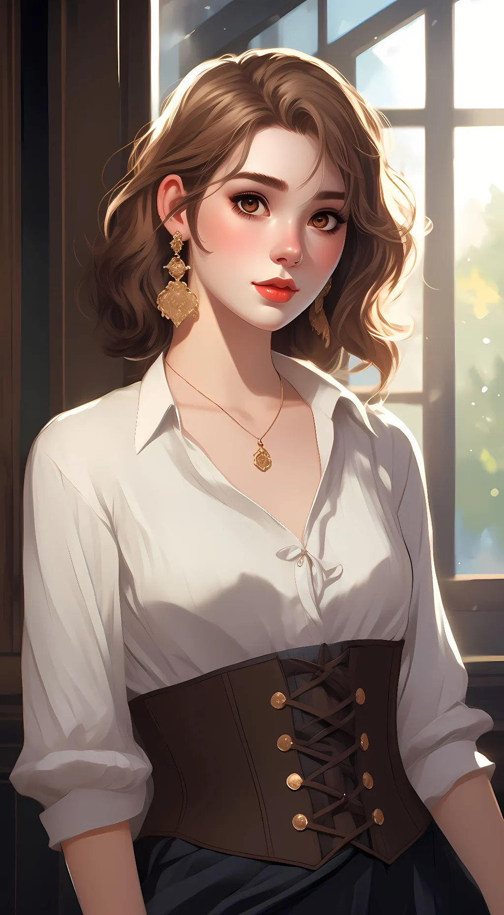 ai character: Kali Abbott background