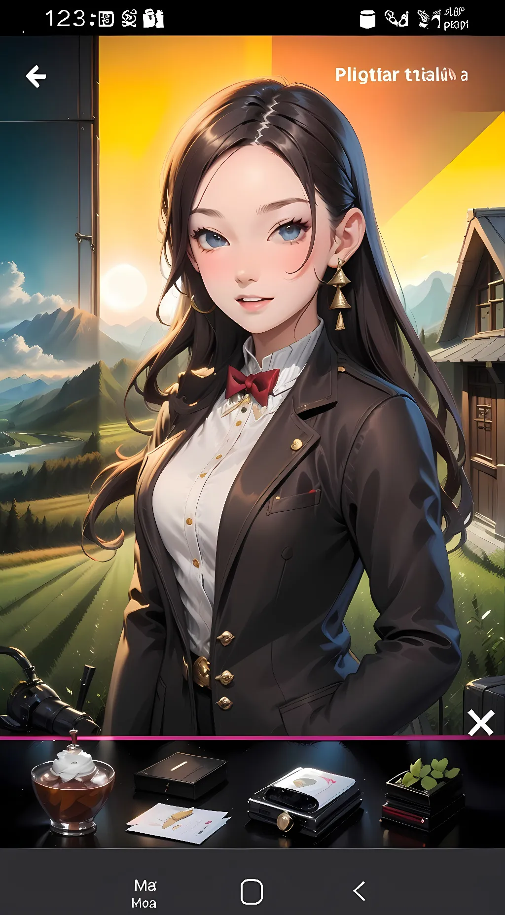 ai character: ttttt background