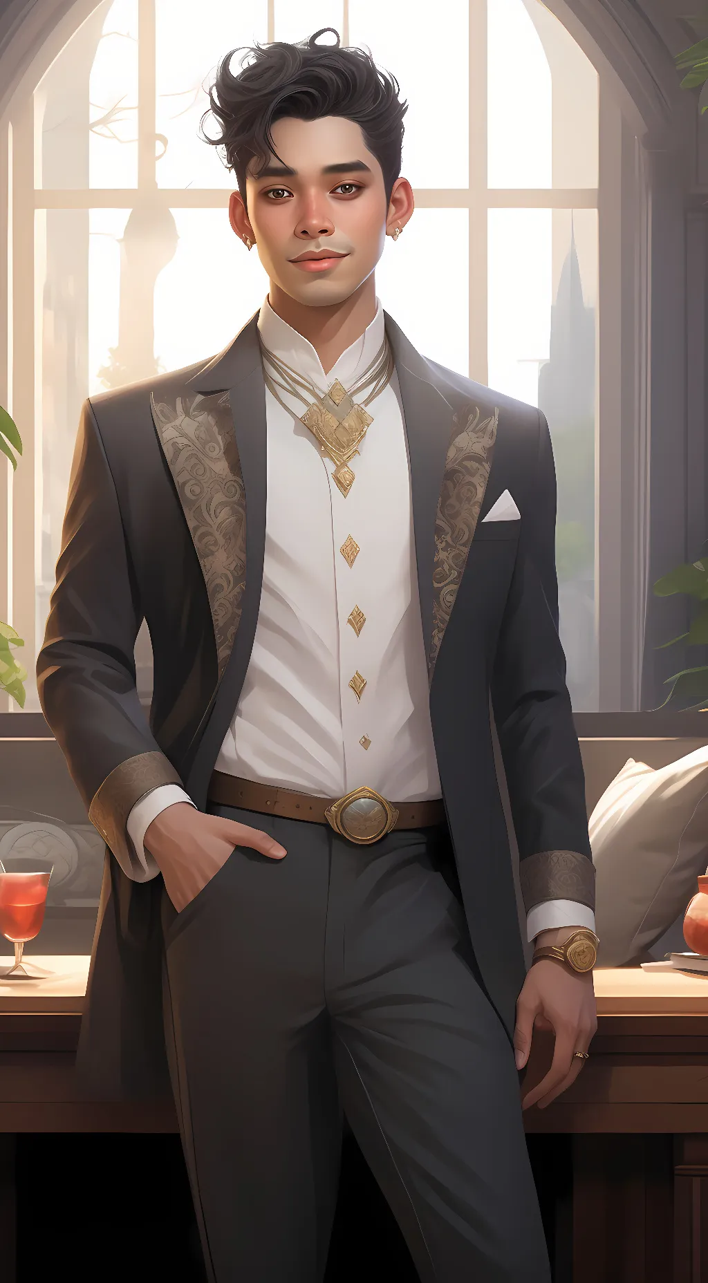 ai character: Gian background