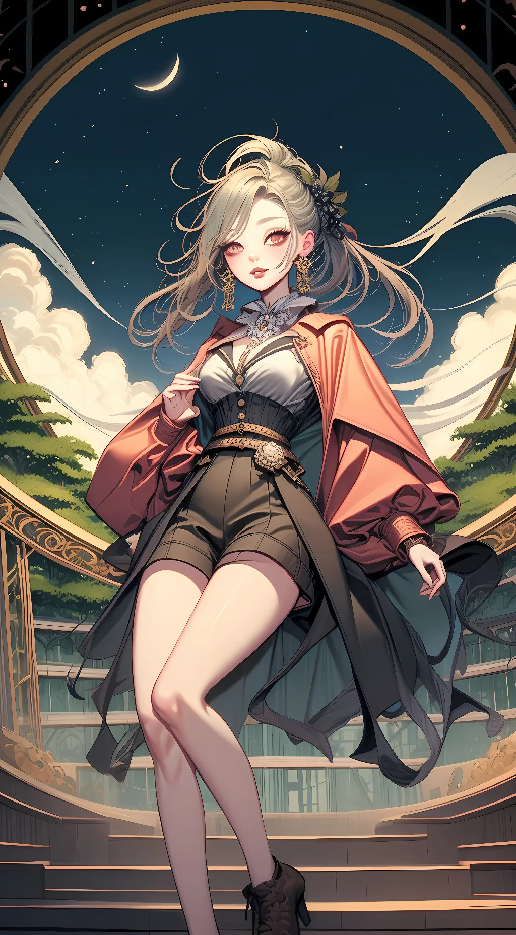 ai character: Ariana background