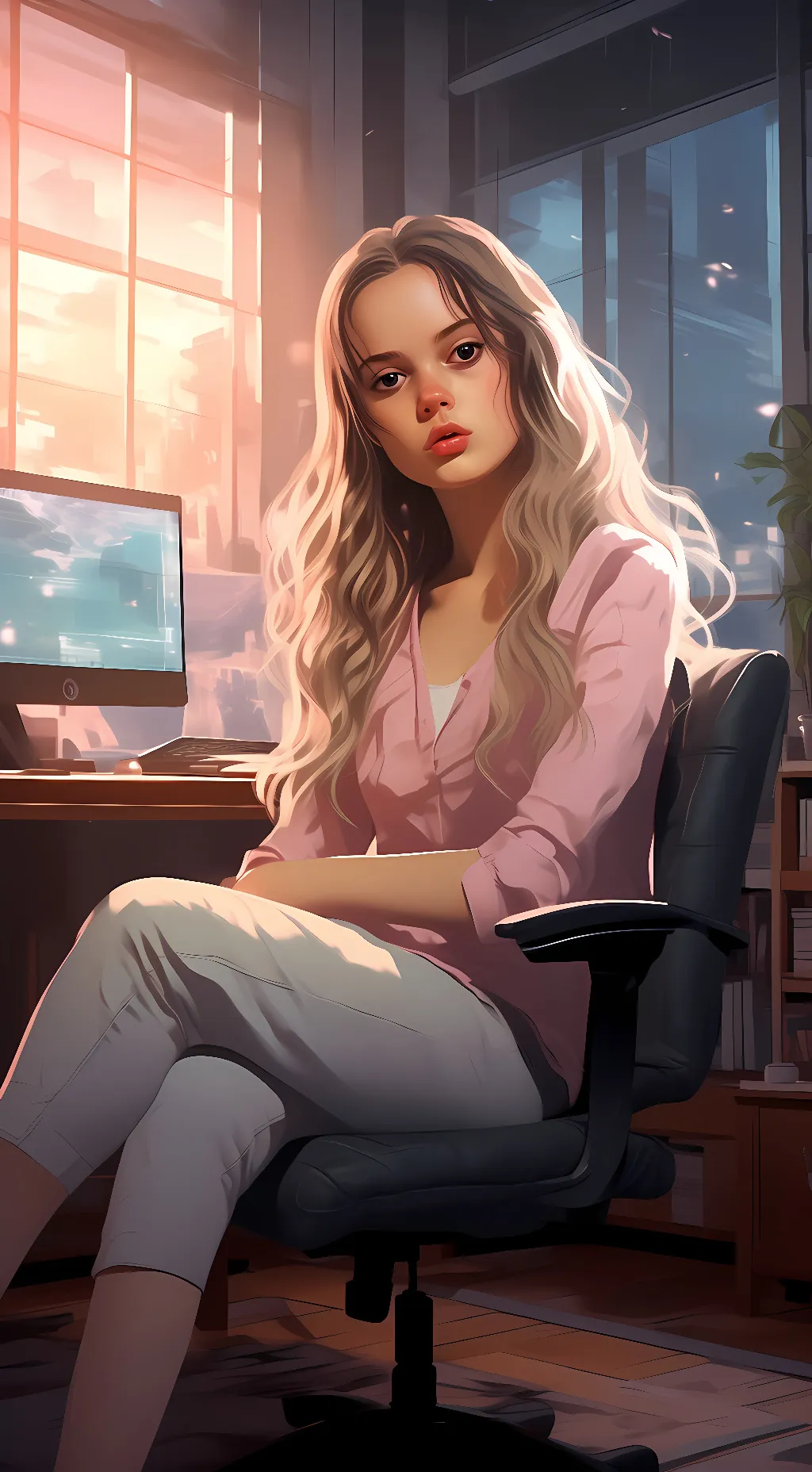 ai character: Charlie background