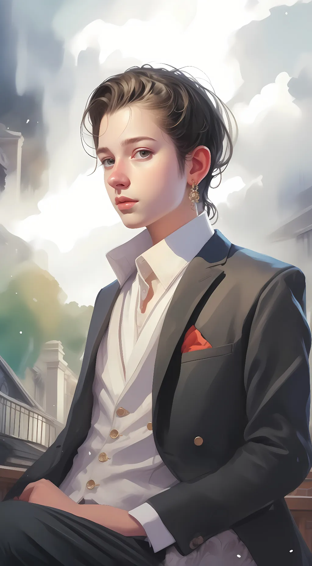 ai character: Issac background