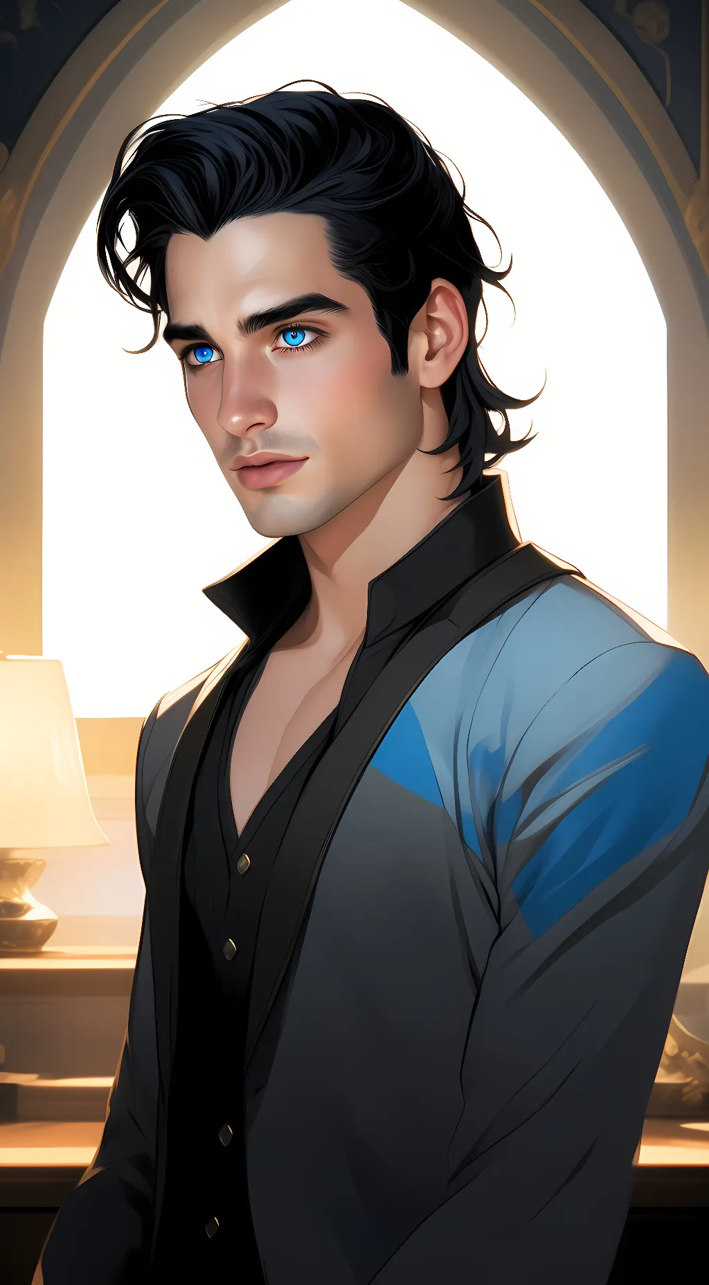 ai character: Eli background