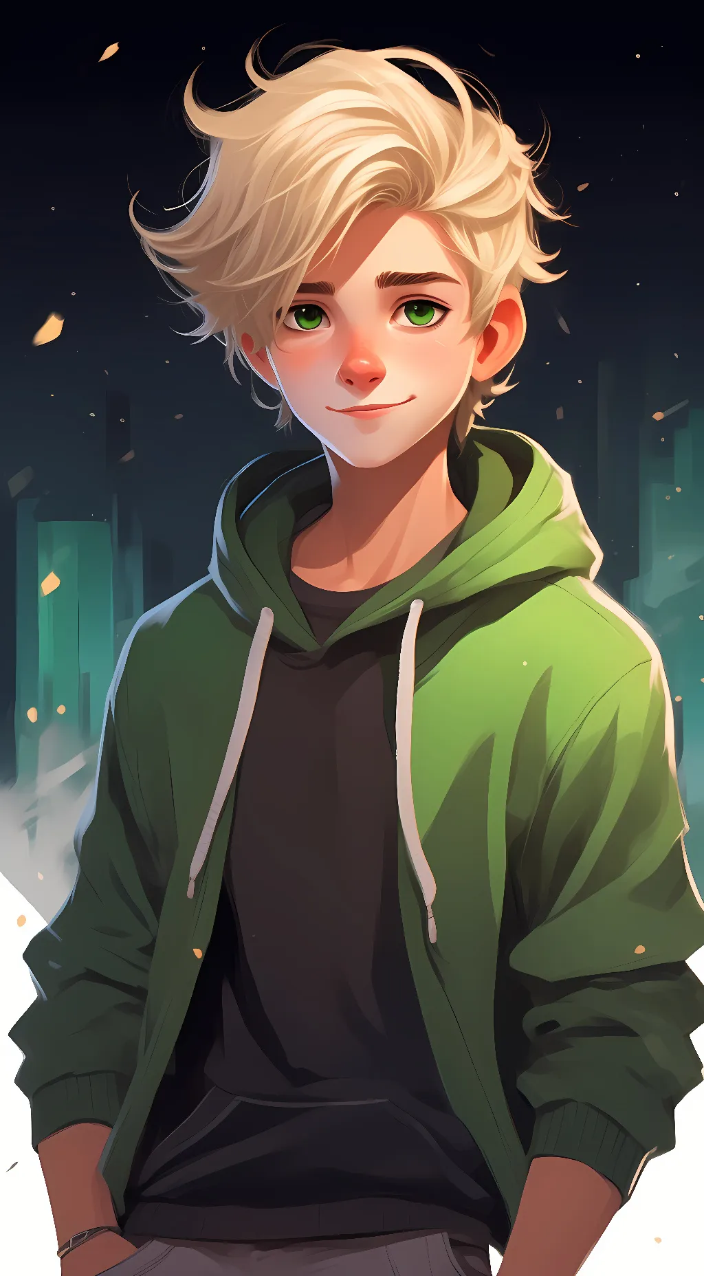 ai character: Adrien Agreste background