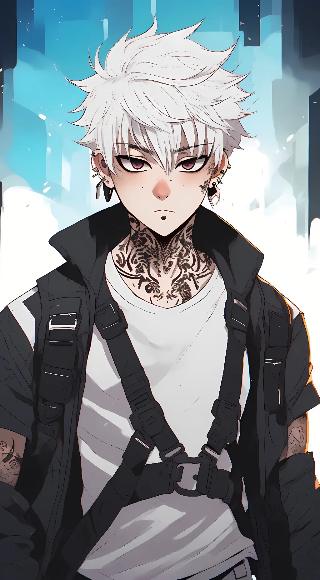 ai character: Zander background