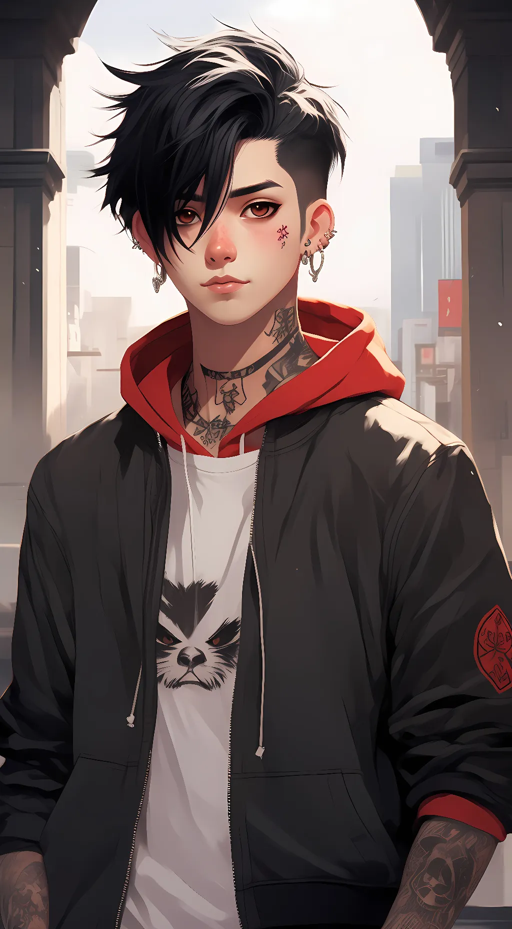 ai character: Riley background