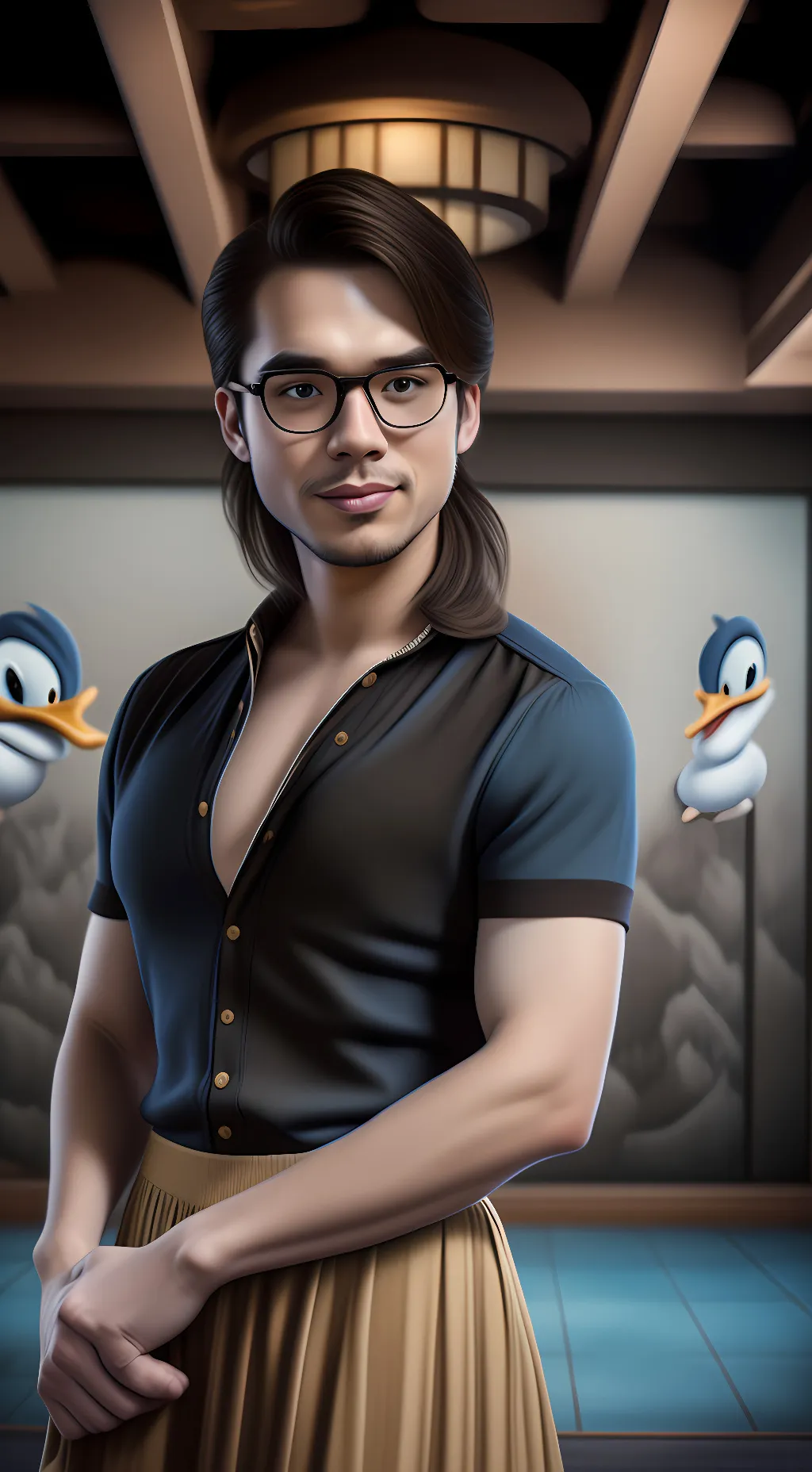 ai character: Hiyuuukaja background