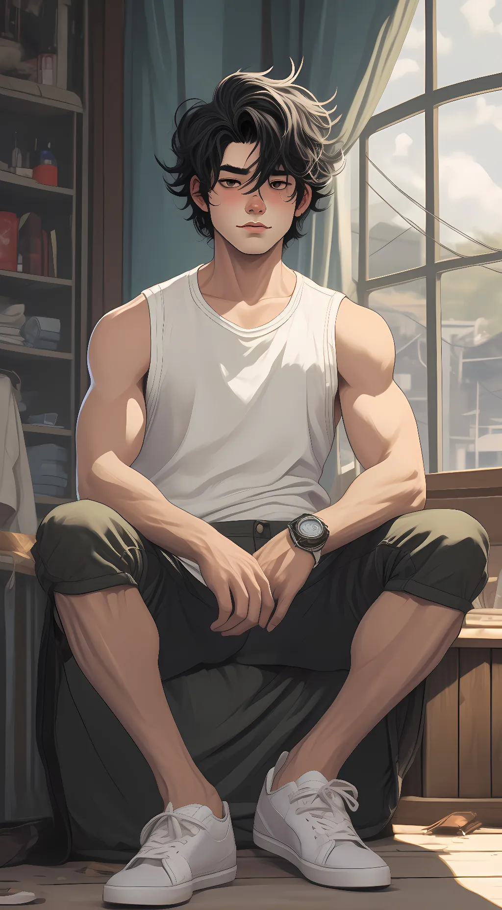 ai character: Oliver background