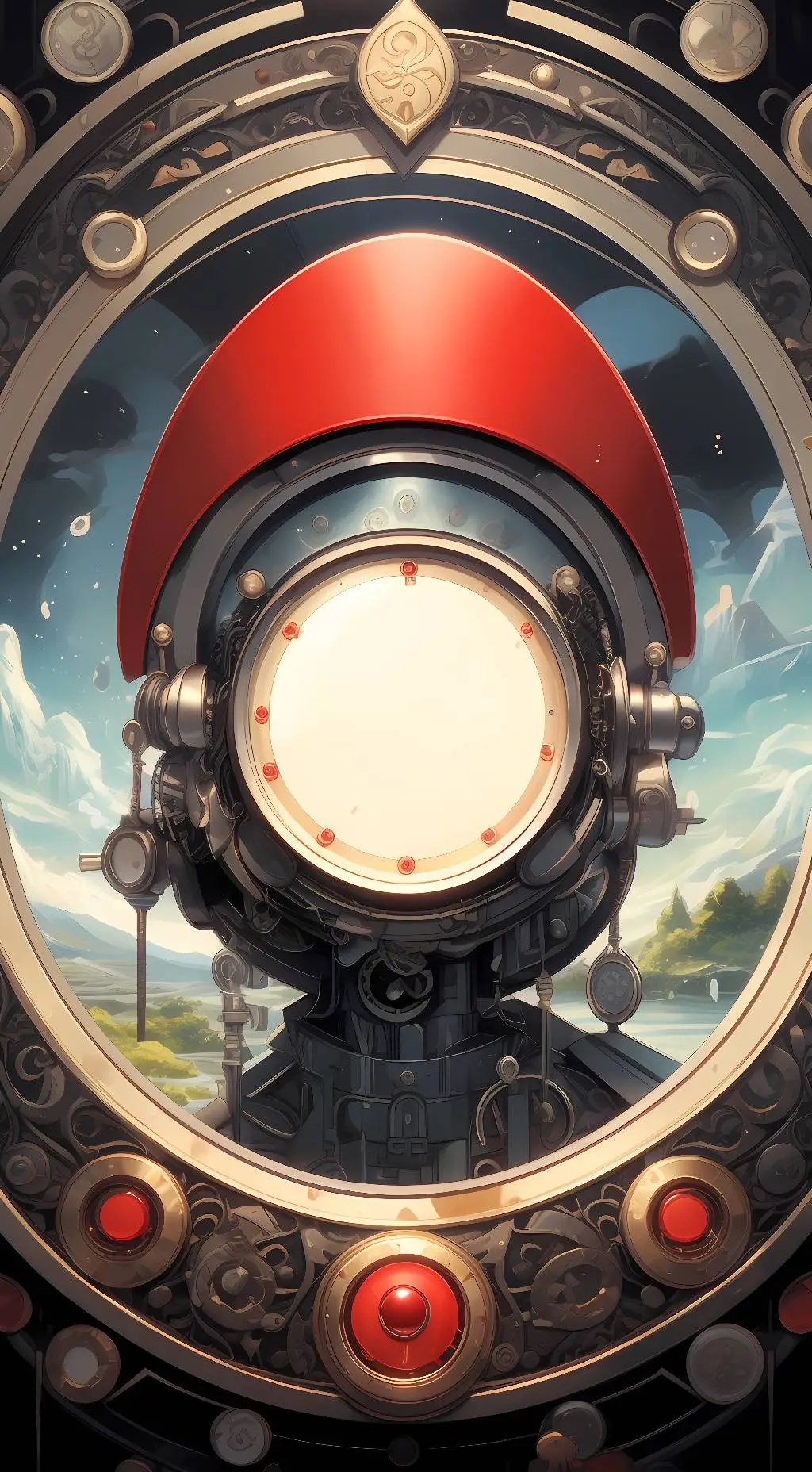 ai character: click background