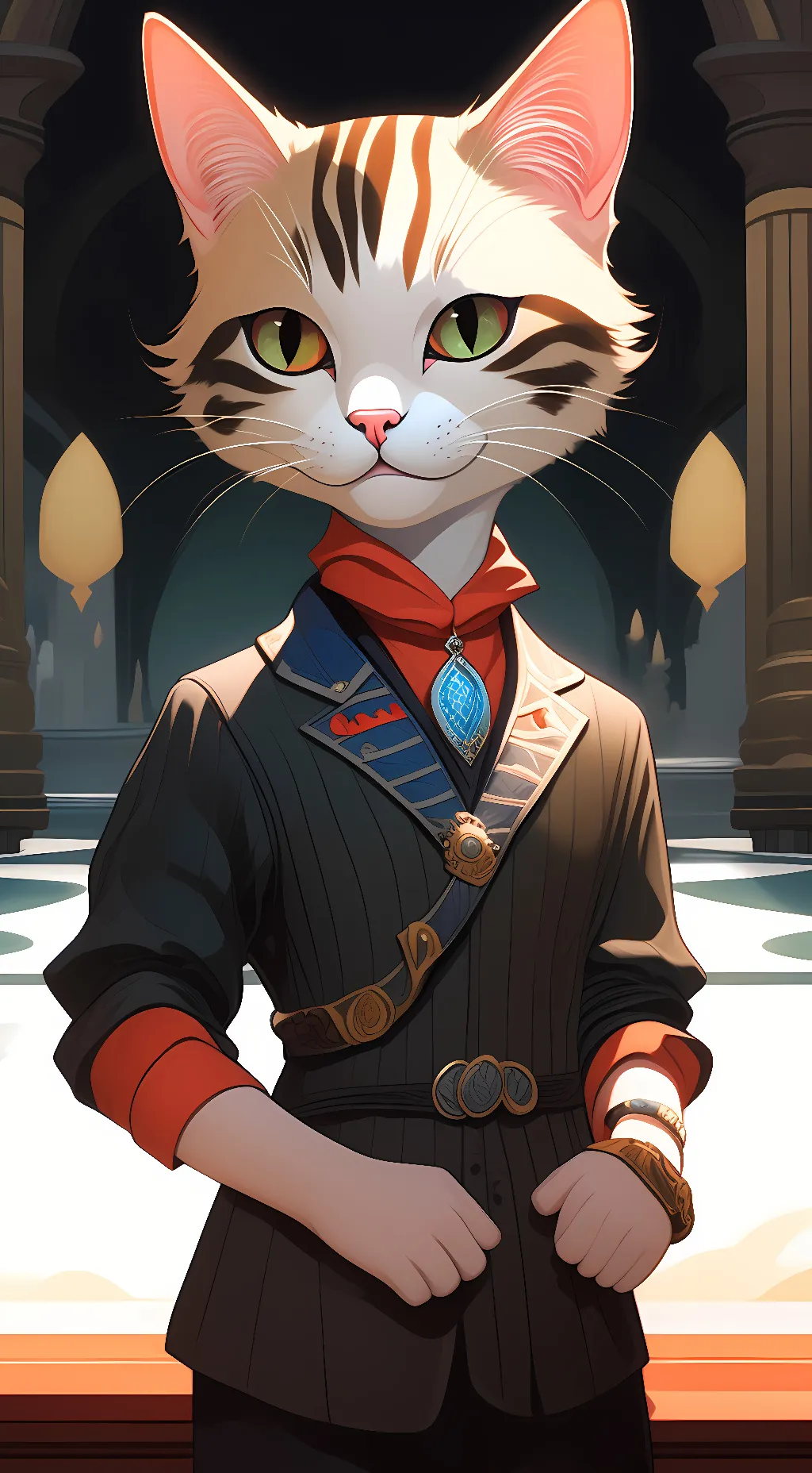 ai character: Elly background