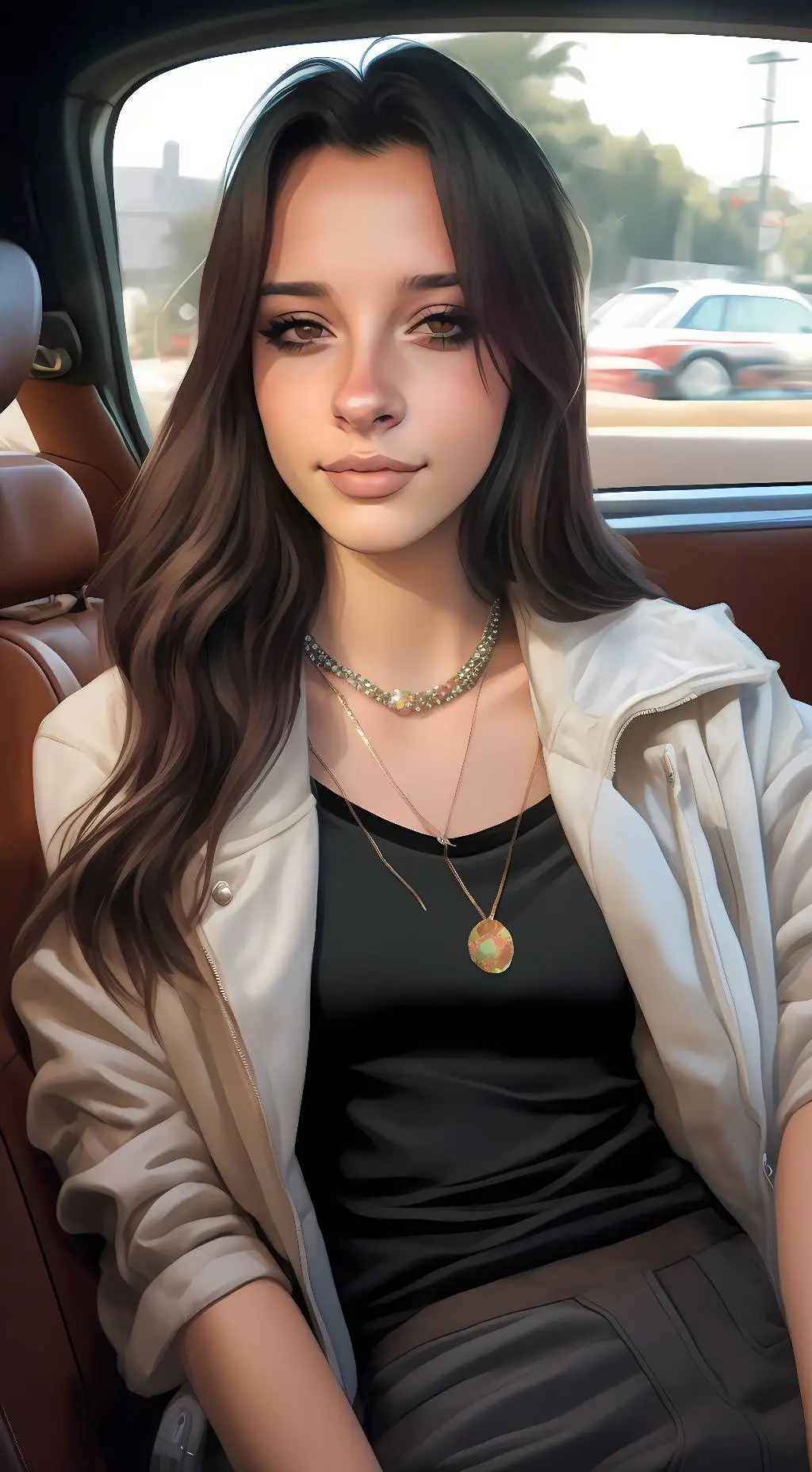 ai character: Lily Cisek background