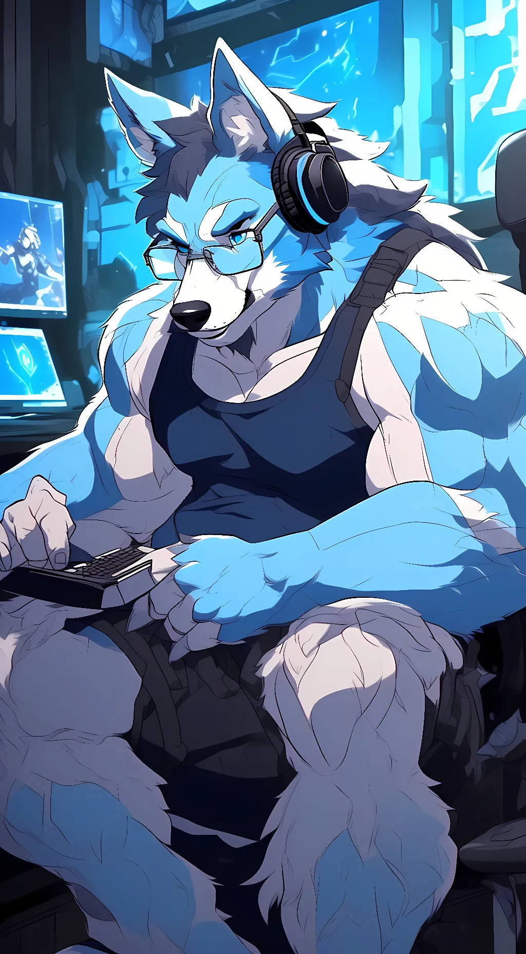 ai character: Luke Banewulf background