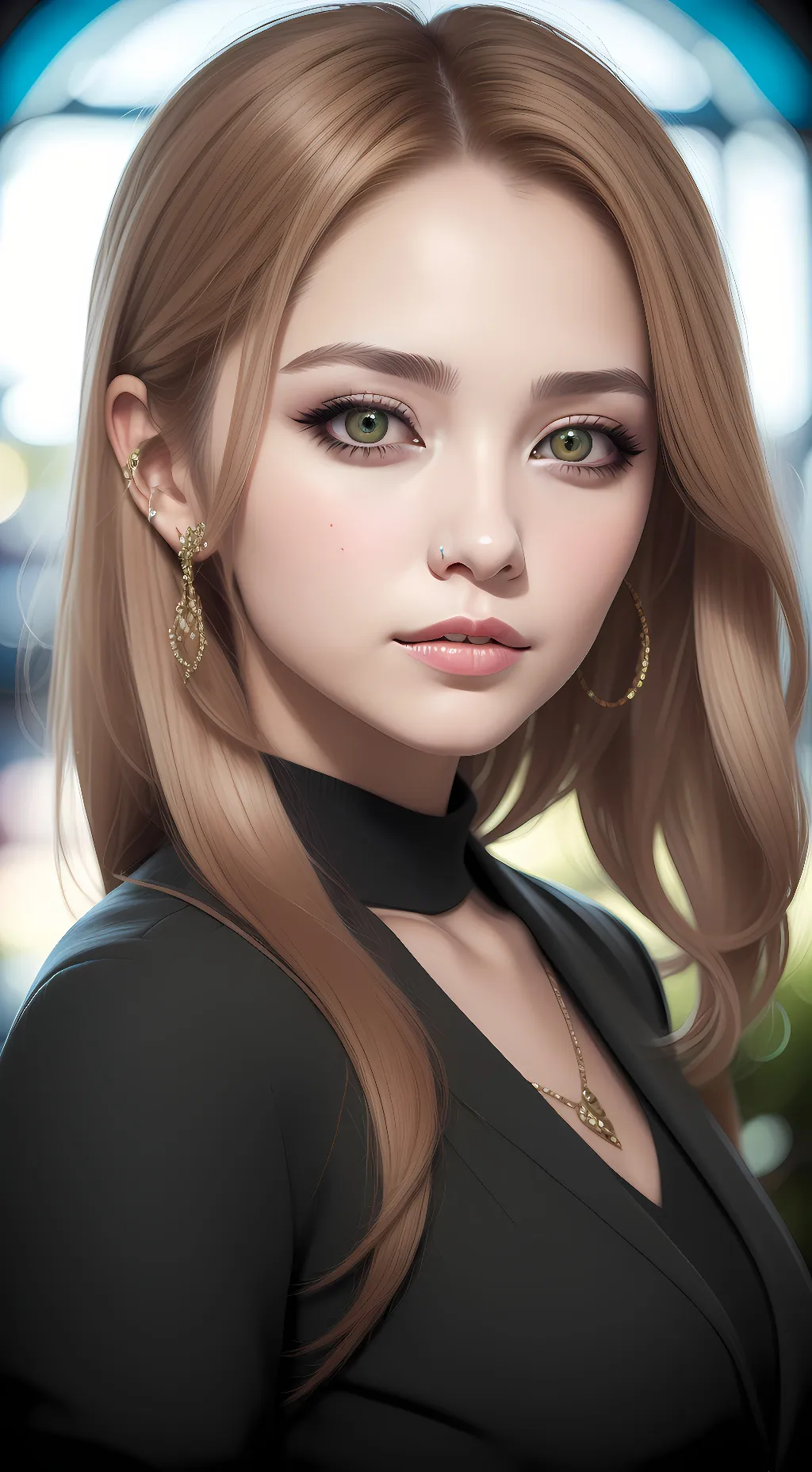 ai character: Abby  background