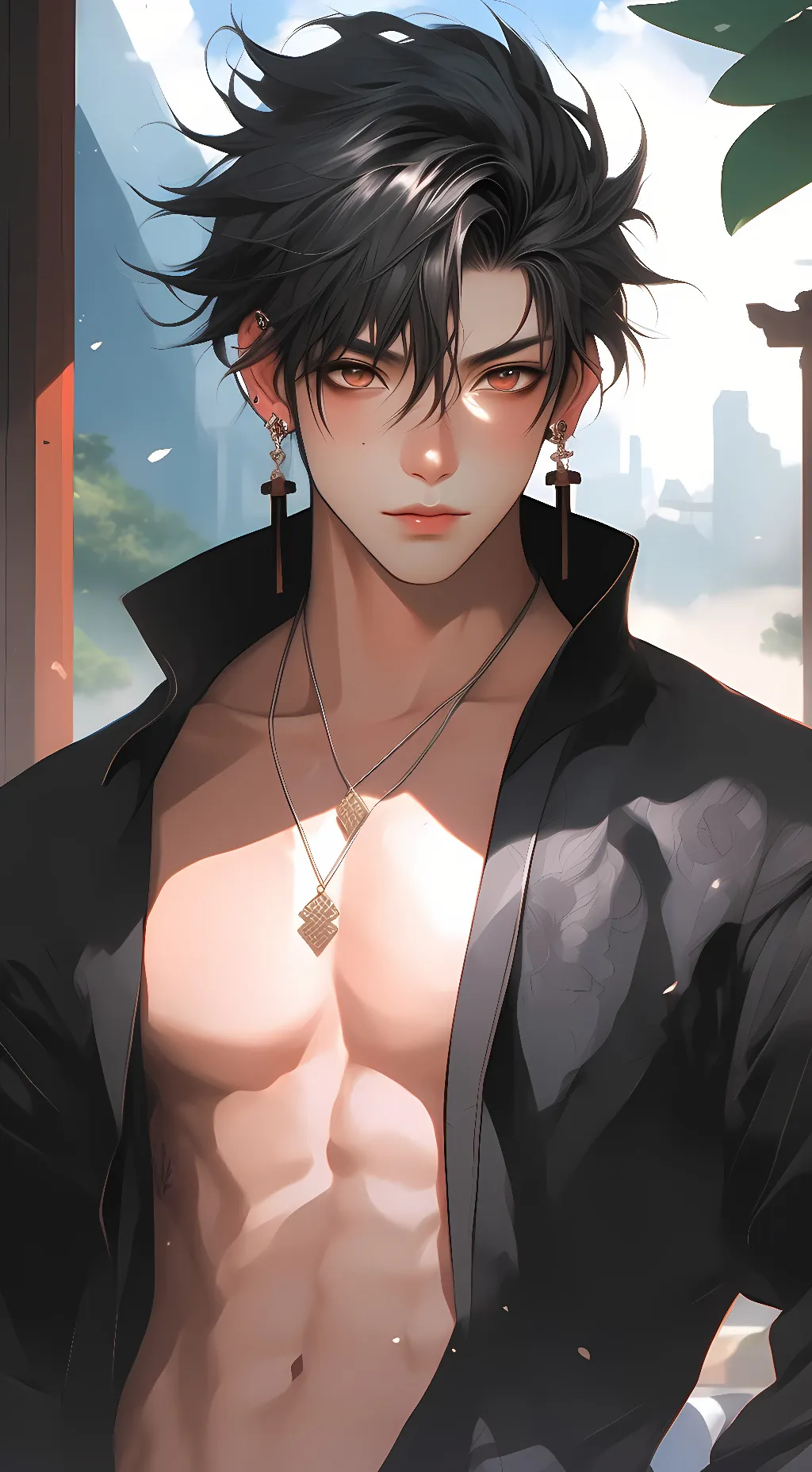 ai character: Zeke background