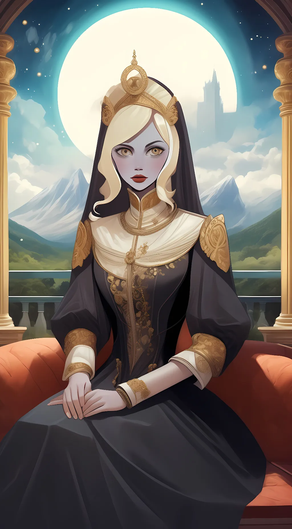 ai character: anna background