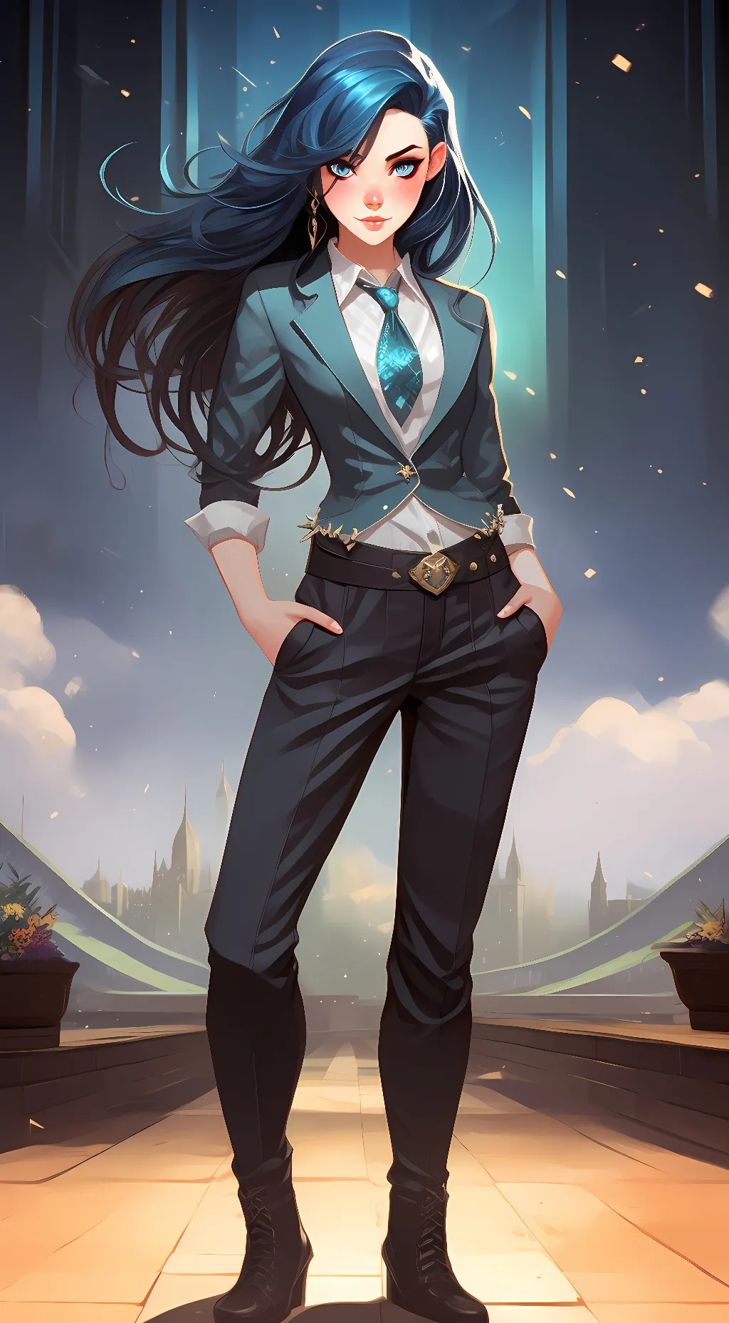 ai character: Frey background