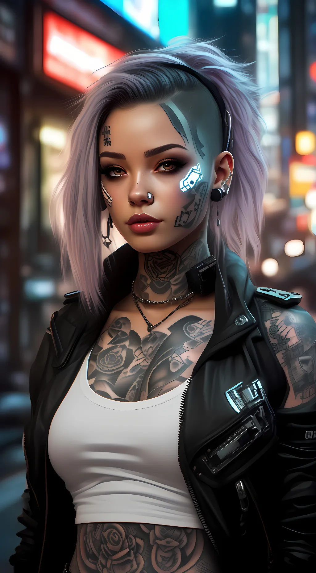 ai character: Vivian background