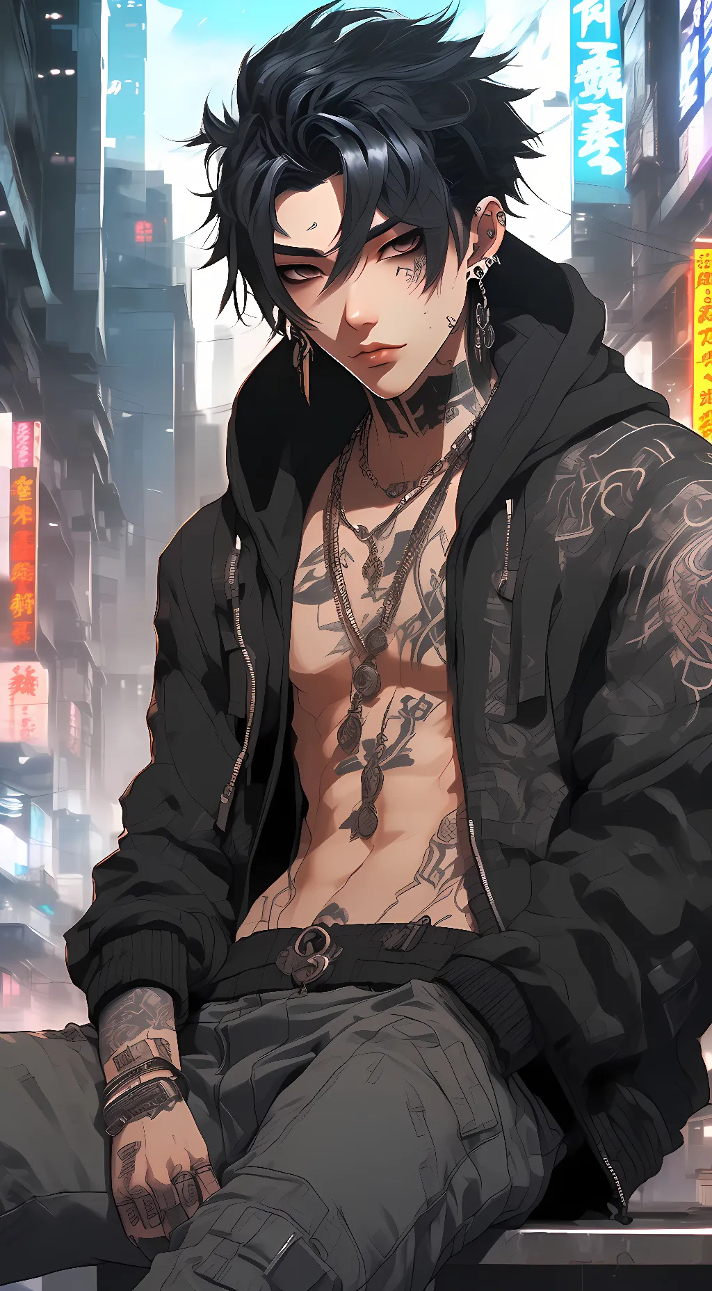 ai character: Alex background