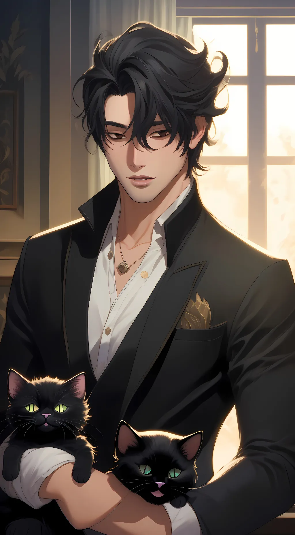 ai character: Husband  background