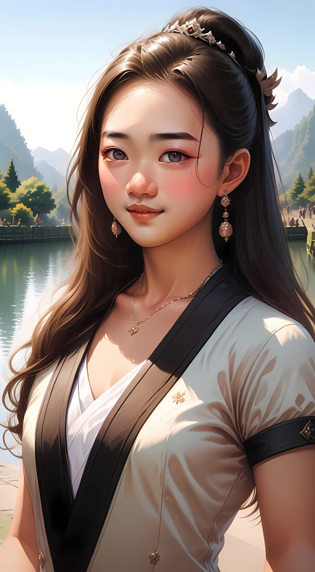 ai character: Ella background