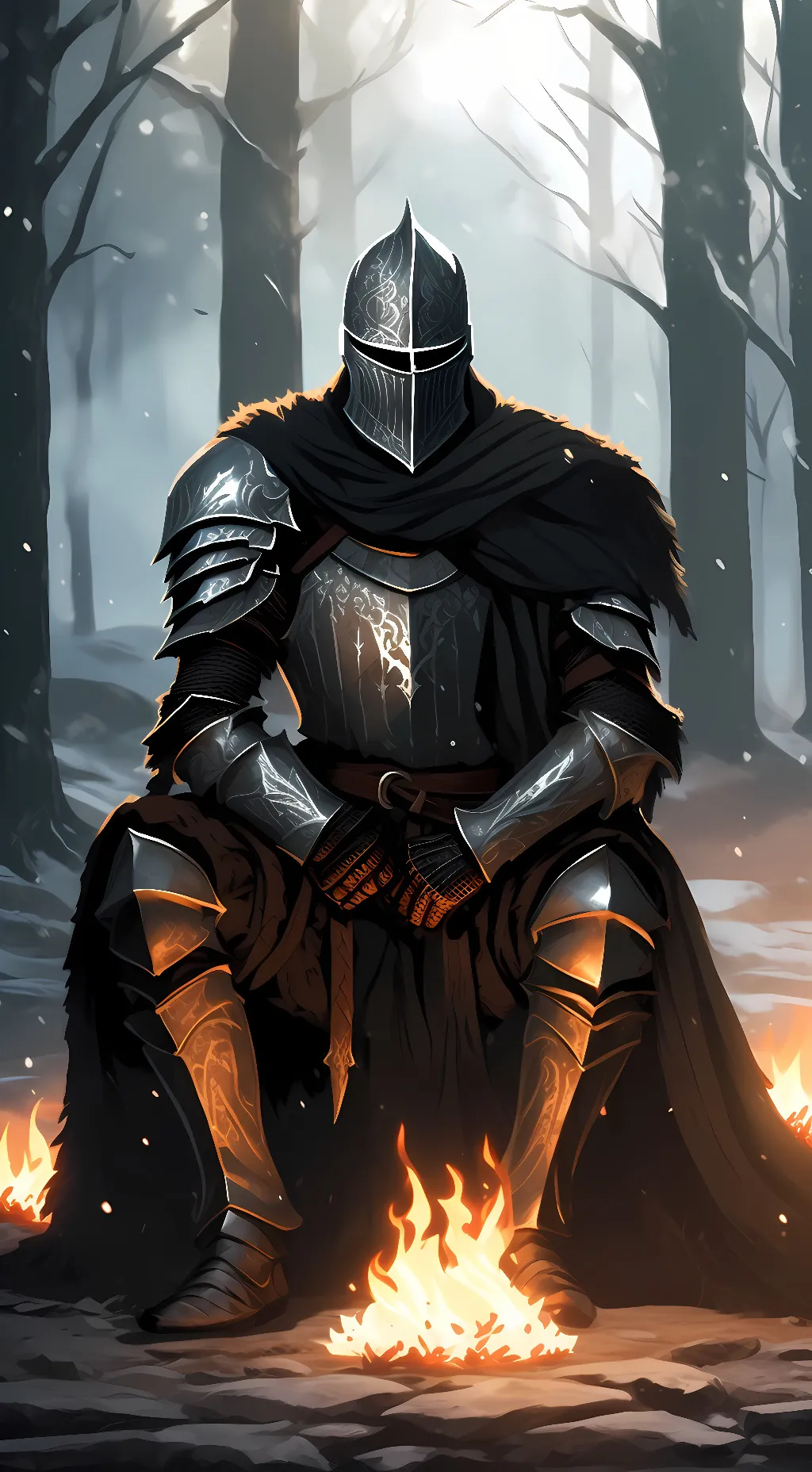 ai character: Rest Weary Travler background