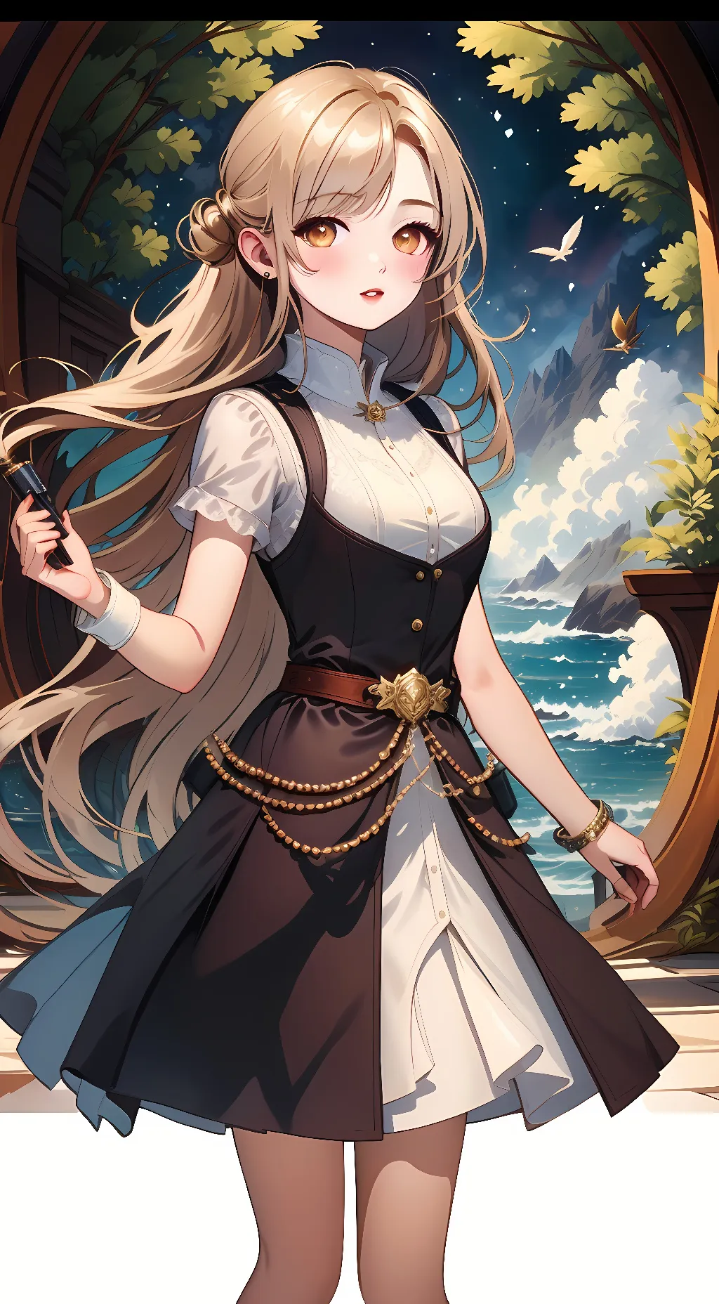 ai character: Sofia  background