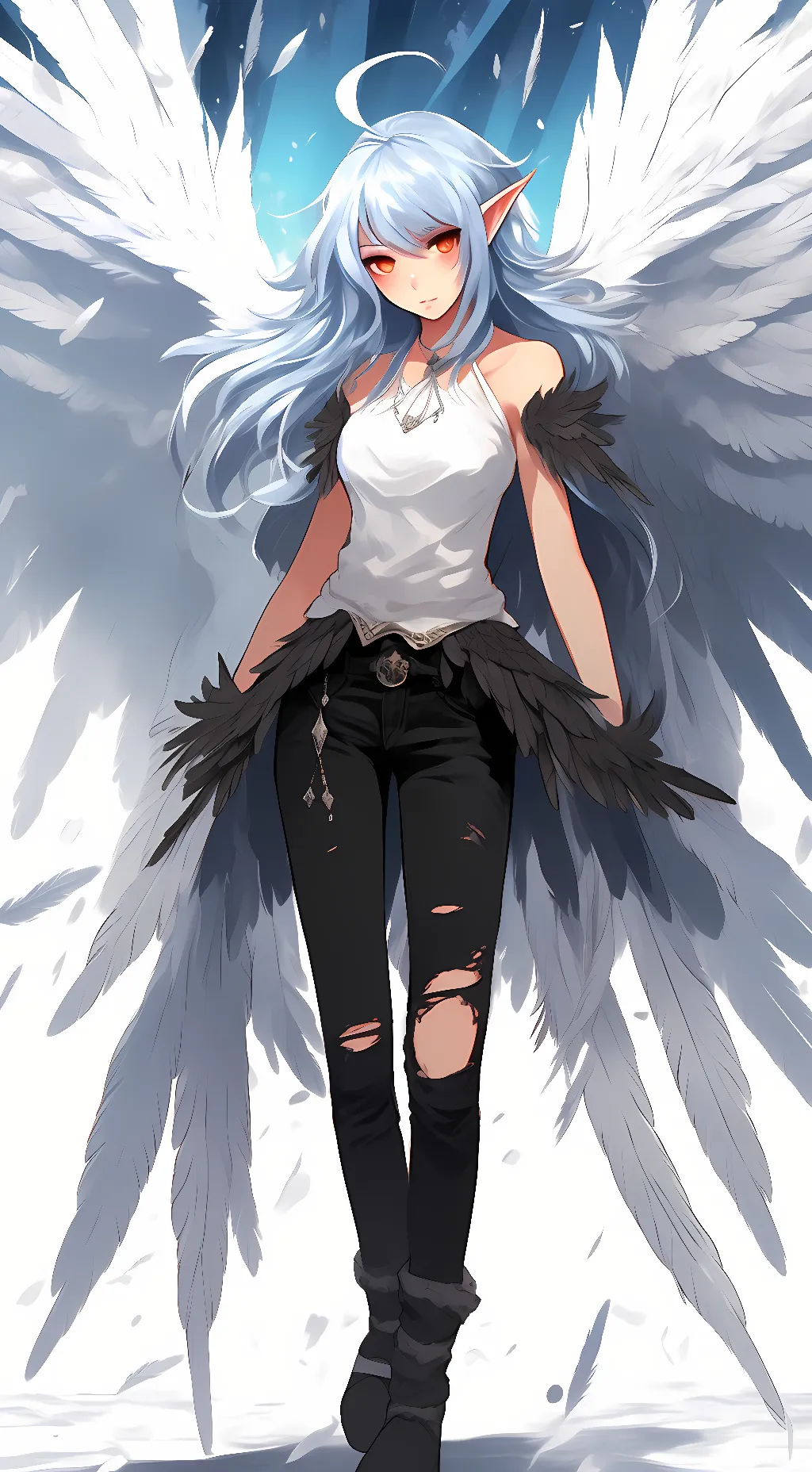 ai character: Frost background