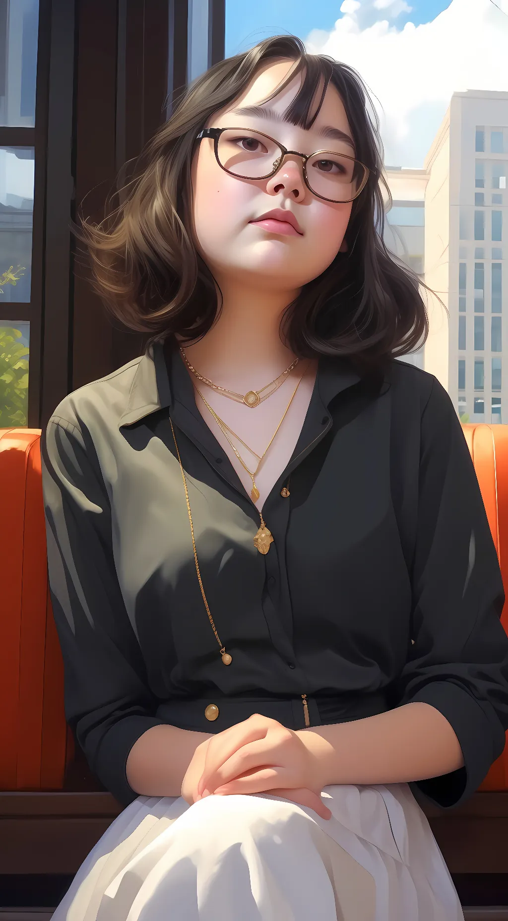 ai character: Avery background