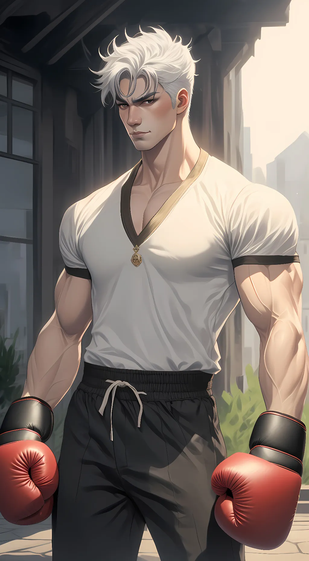 ai character: Mike background