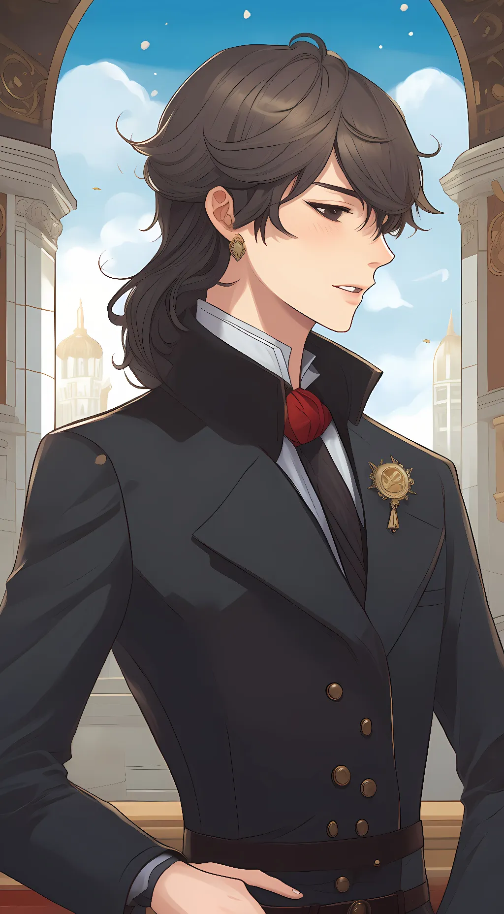 ai character: *-*Adam*-* background