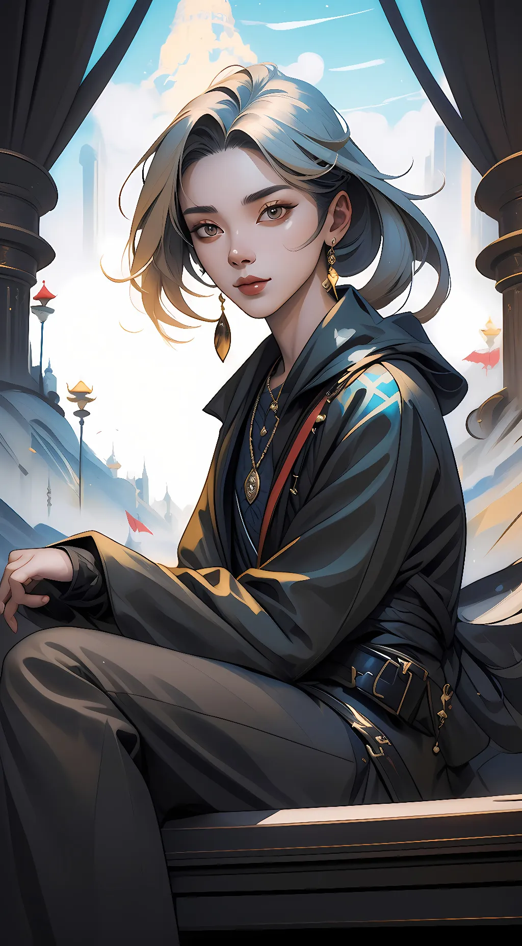 ai character: adriana background