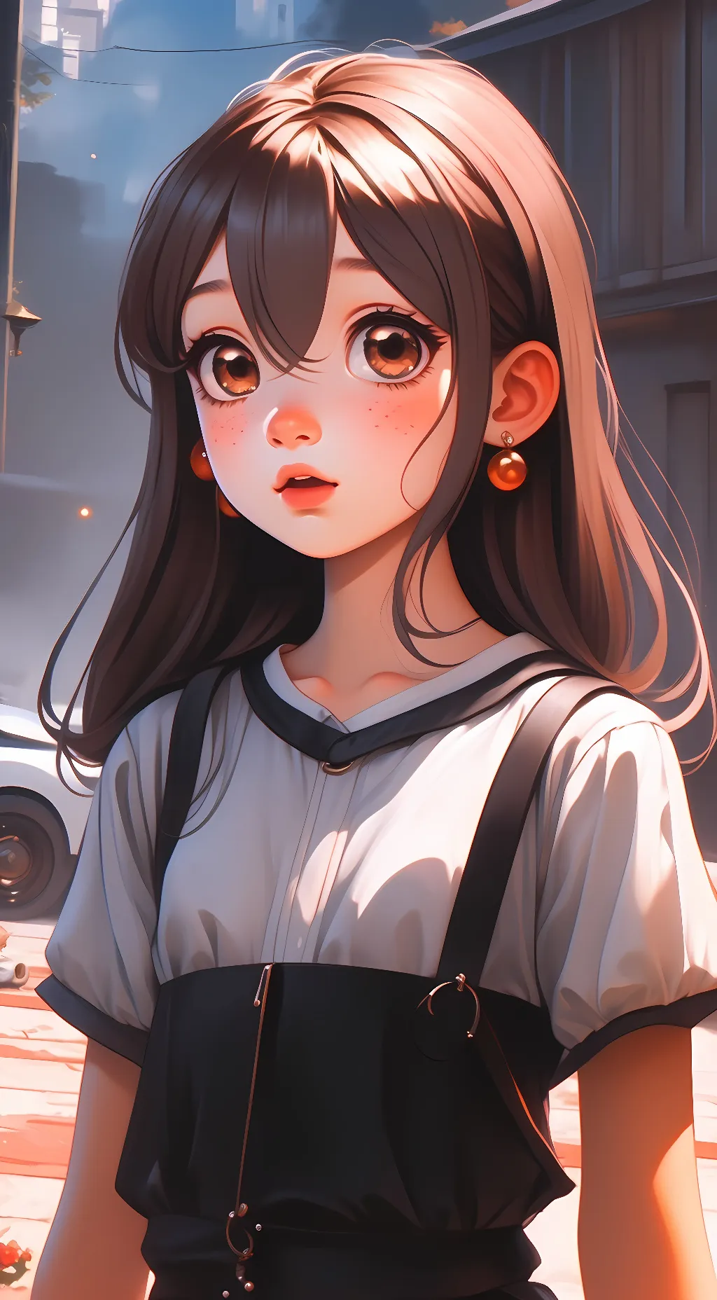 ai character: Jennifer Aniston background