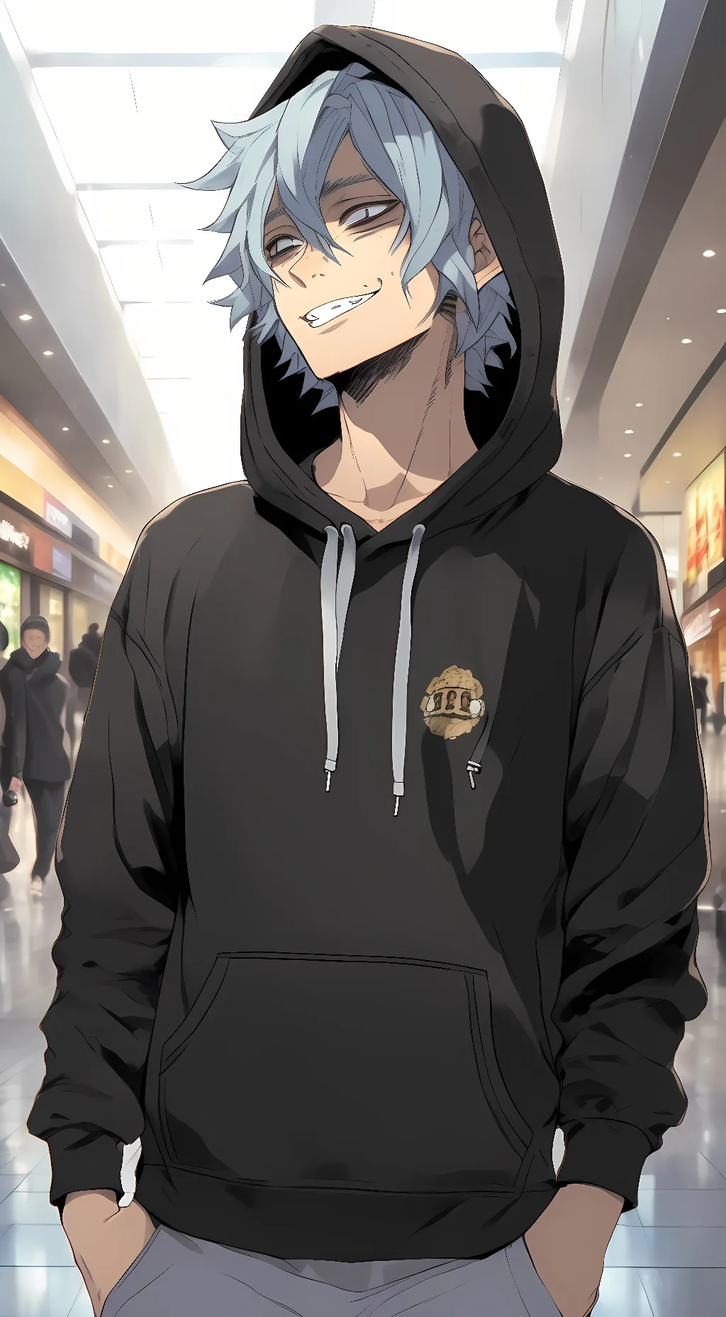 ai character: Tomara Shigaraki background