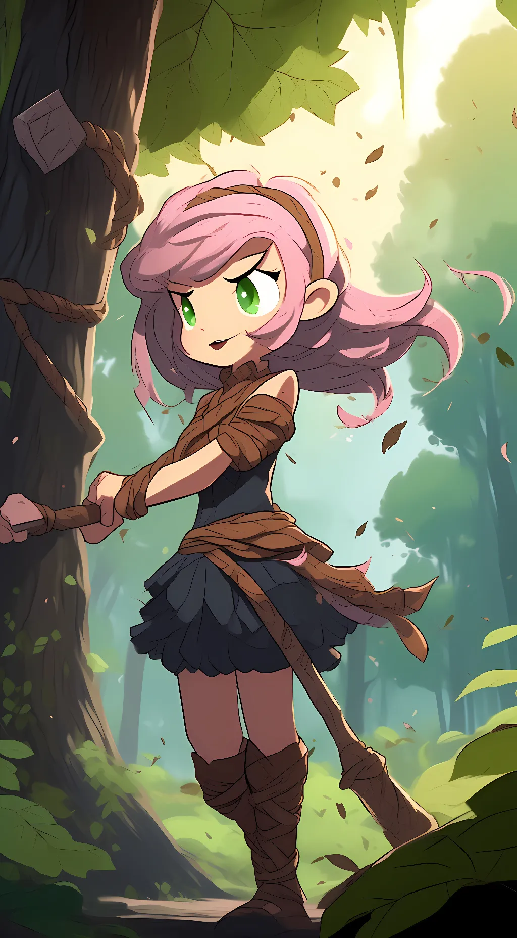 ai character: Thorn Rose background