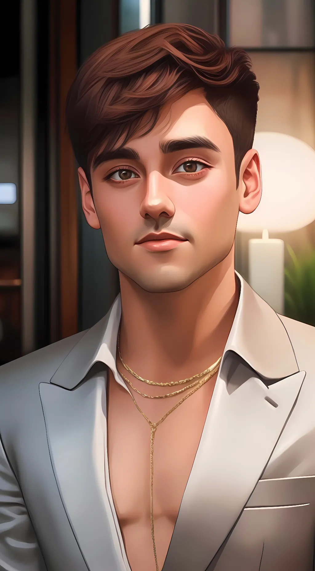 ai character: Stefano background