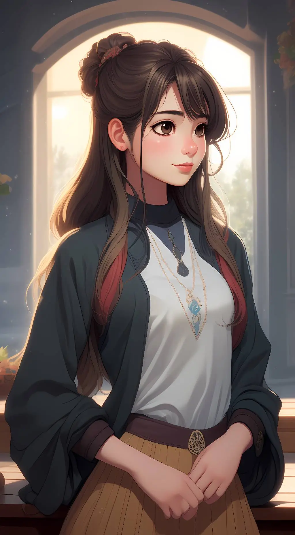 ai character: ✨Marie✨ background