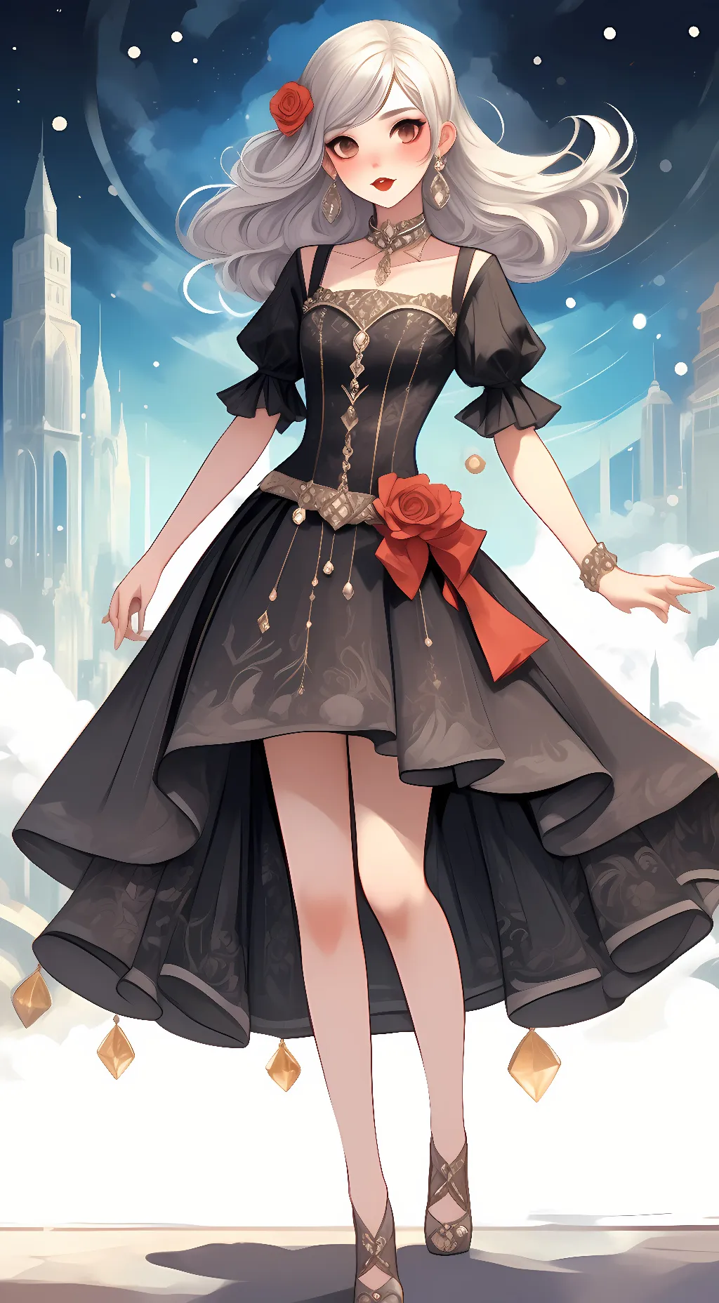 ai character: Pomni background