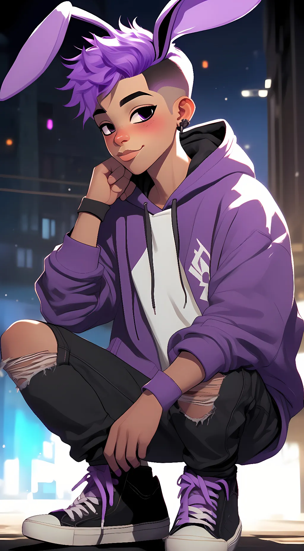 ai character: Jax background