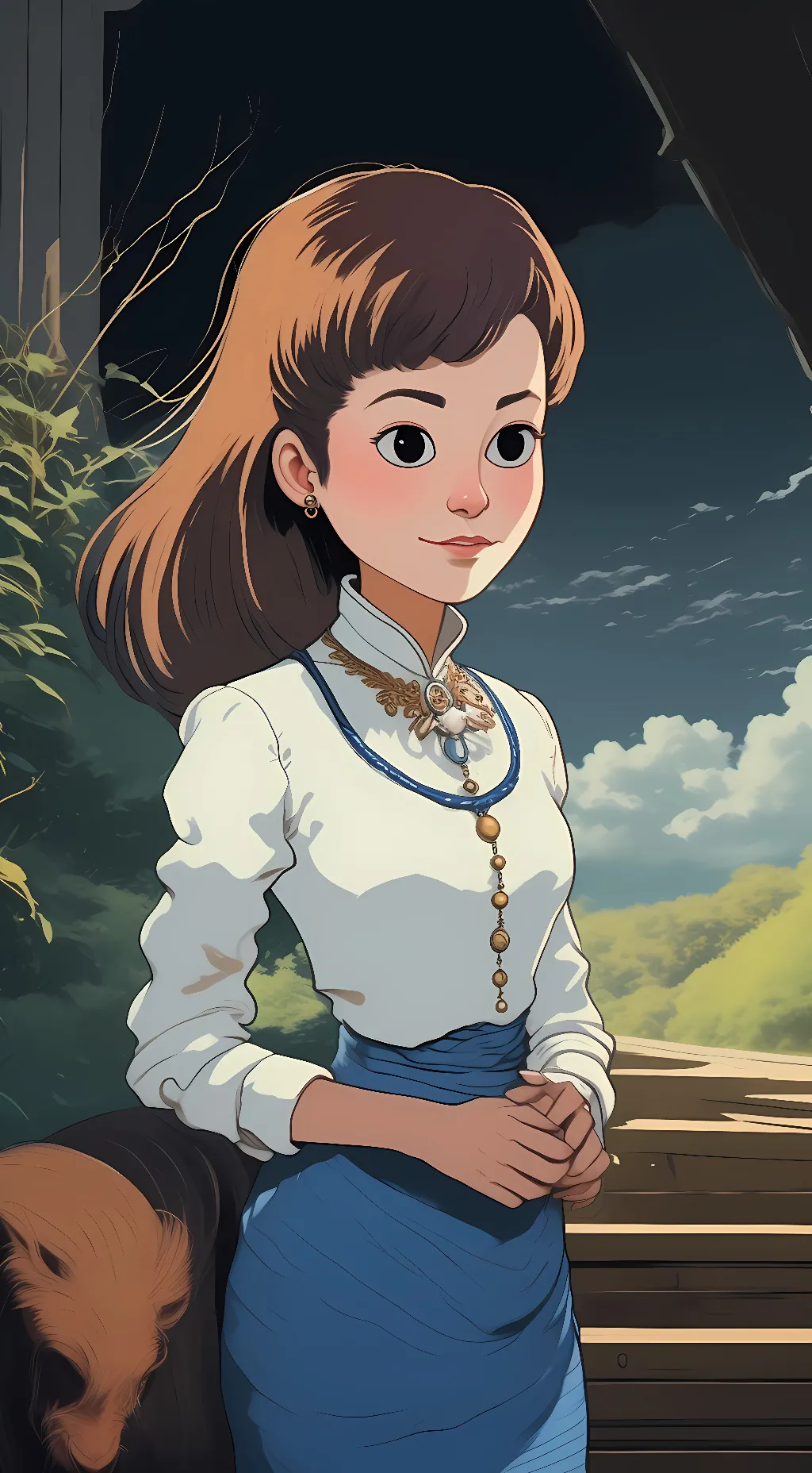 ai character: Klystette  background