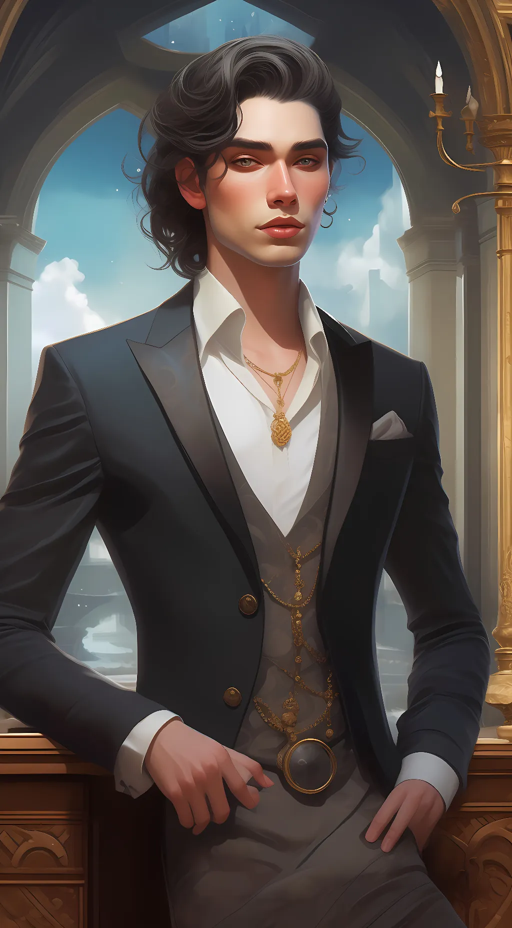 ai character: luke background