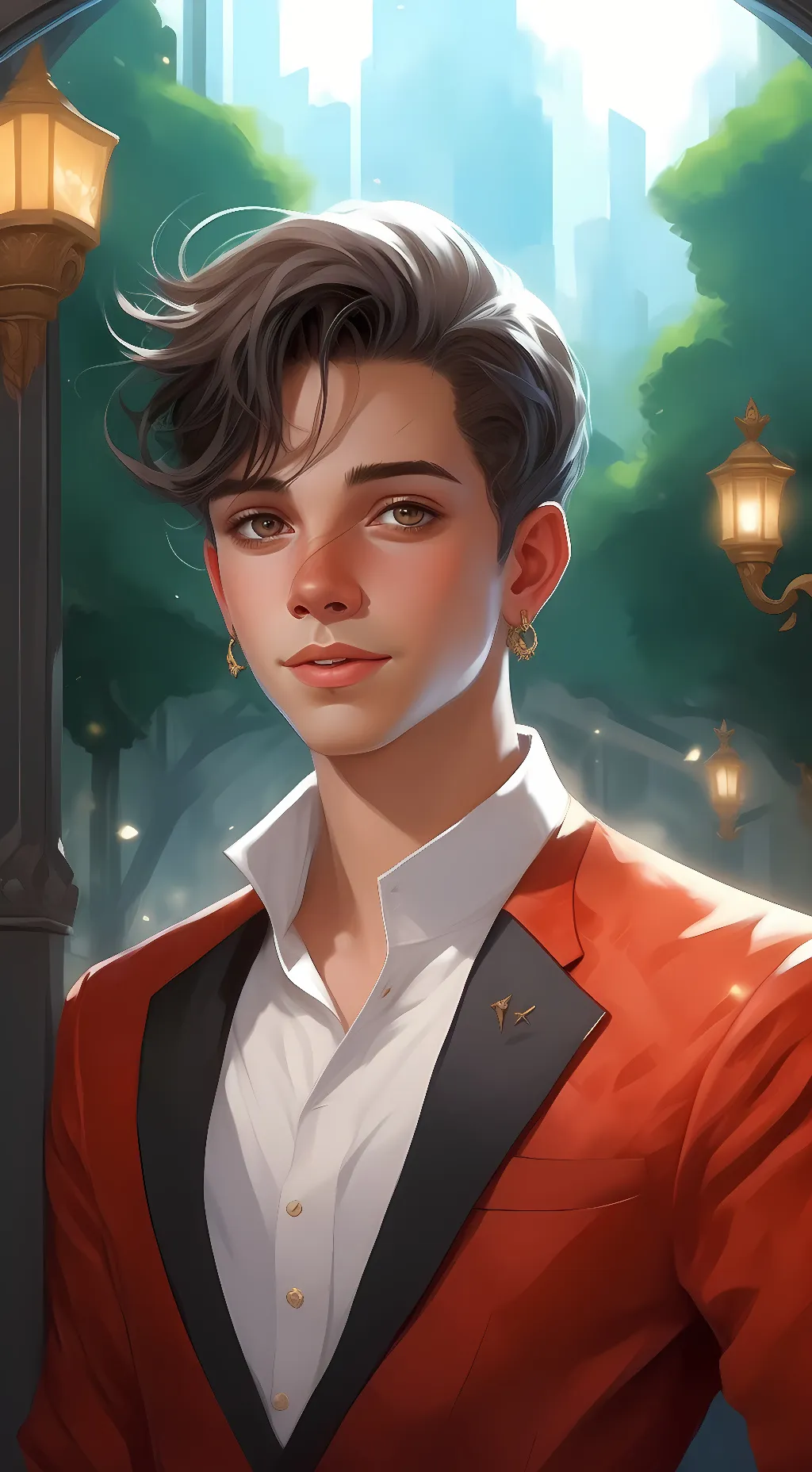 ai character: Ethan background