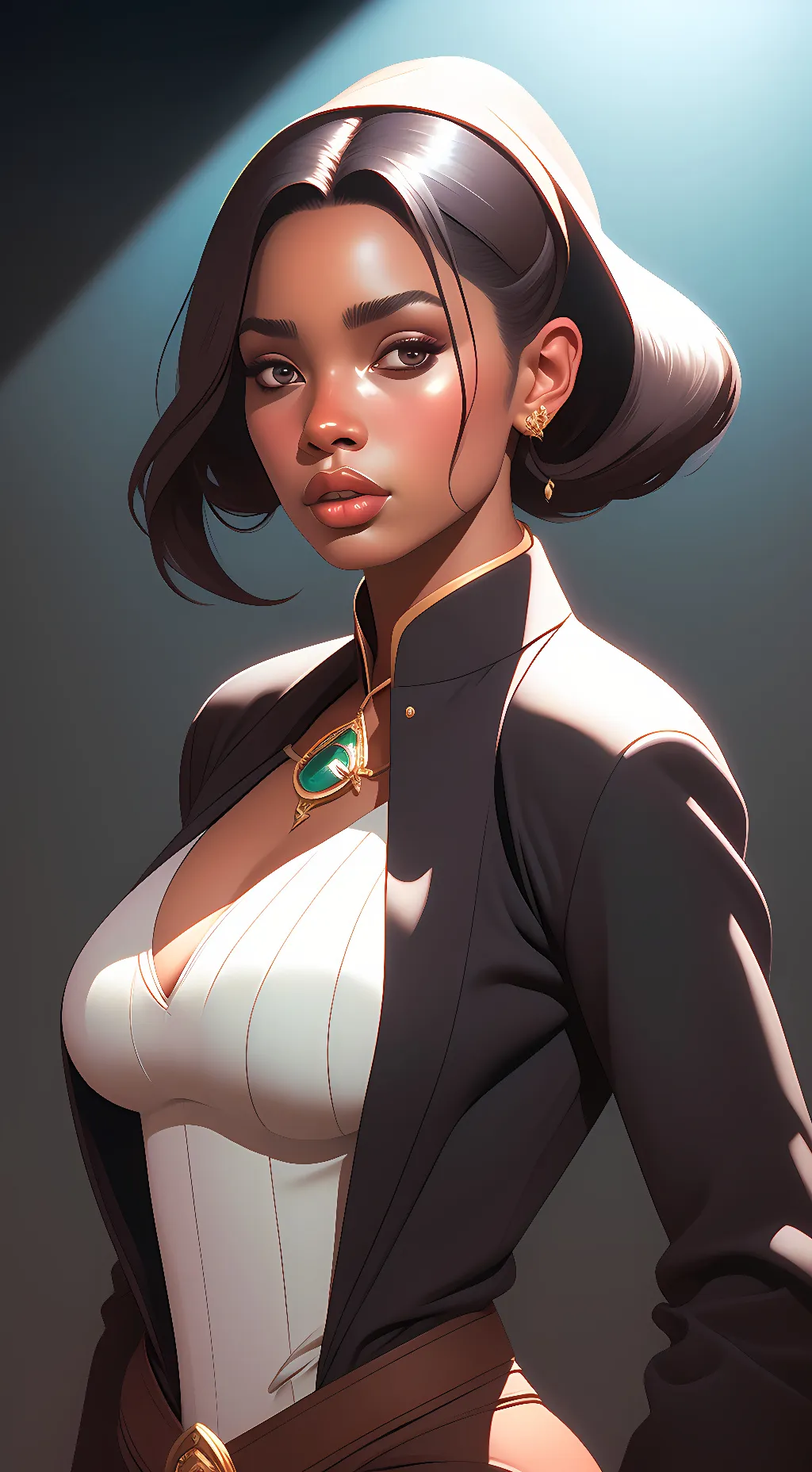 ai character: lea background