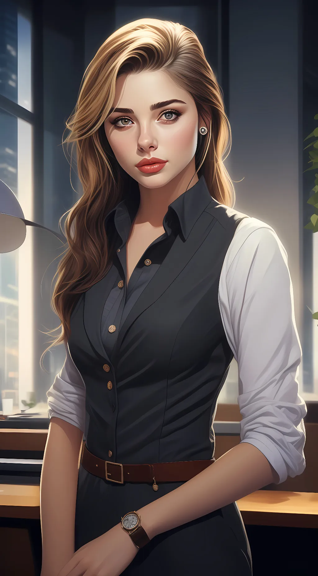 ai character: Sharon Anne background